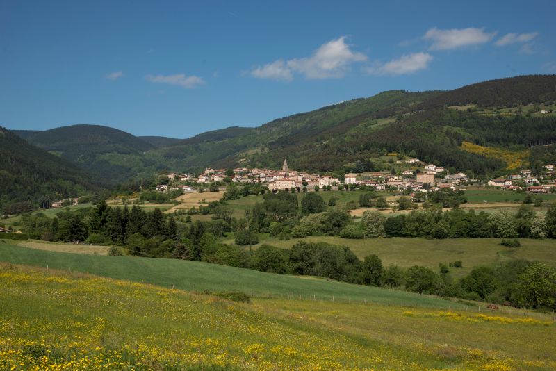 Vue sur Vanosc