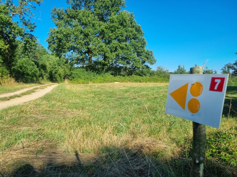 Circuit Gravel 7 rouge - Les Grandes terres de Marboz - Espace Bresse Base FFvélo