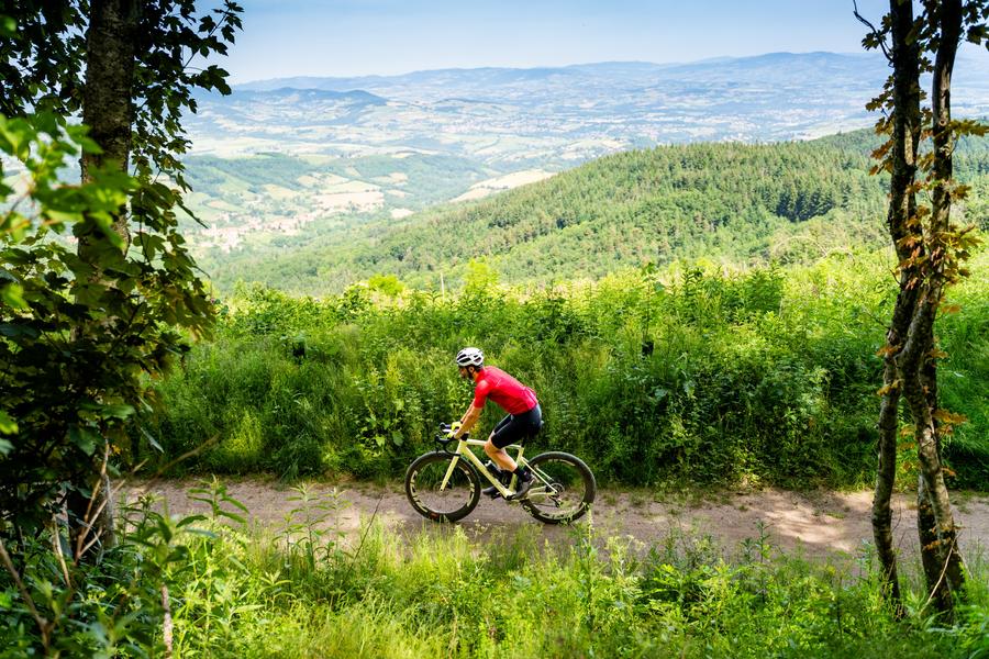 Gravel au col de la Luère