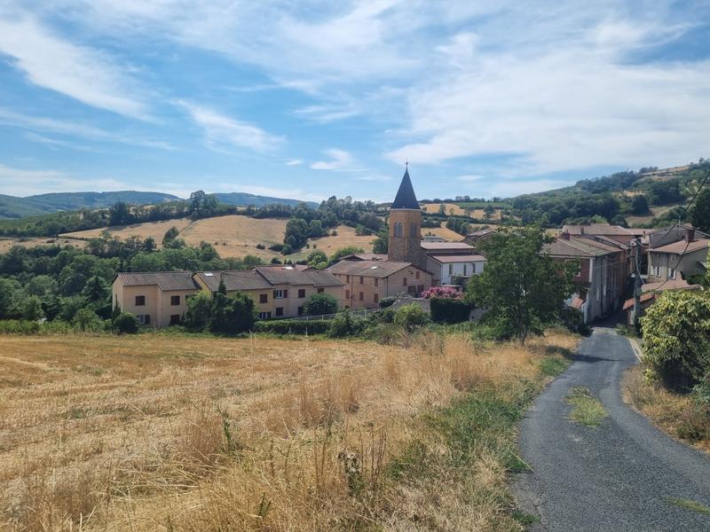 Vue sur le village