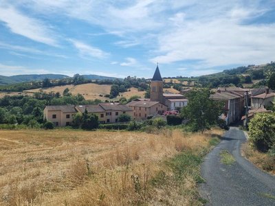 Vue sur le village