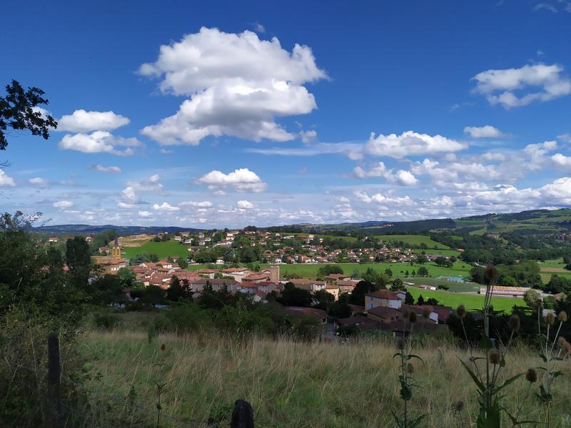 Vue sur le village