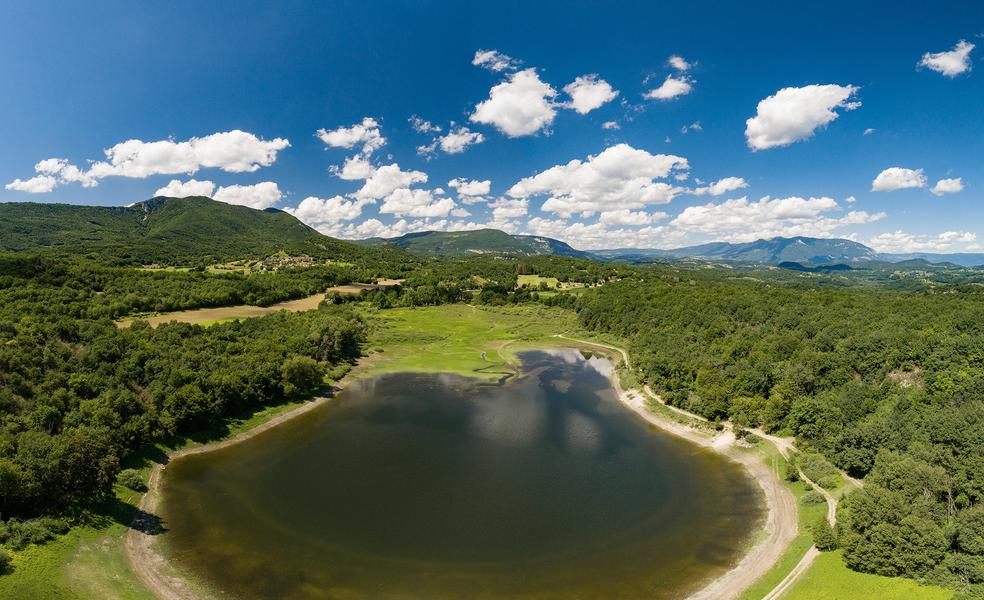 Parcours VTT 5 rouge - Le lac d'Armaille - Espace FFC Ain Forestière_Belley