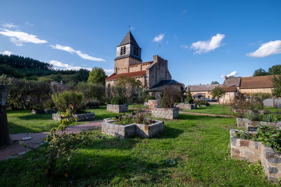 Le jardin médiéval d'Arronnes