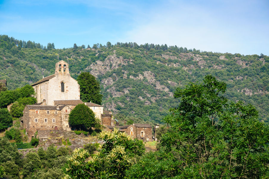 l'église de Thines