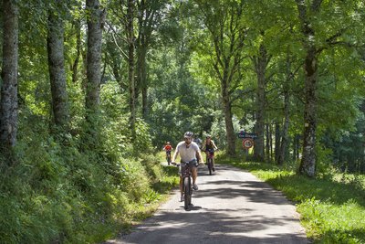 VTT aux alentours de Giron