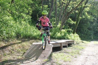 VTT sur la Voie du Tram