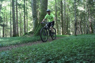 Parcours VTT 56 bleu - Le Jorat - Espace FFC Ain Forestière