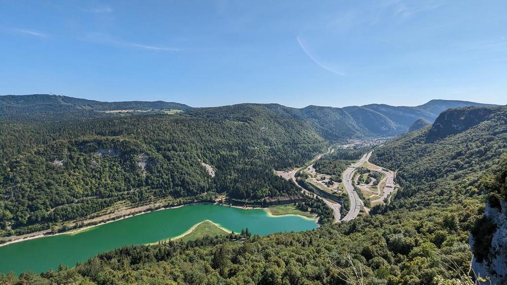 Parcours VTT 69 rouge - Du lac Genin aux bords de Sylans - Espace FFC Ain Forestière