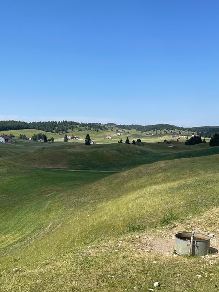 Belle vue sur le plateau du Haut Jura