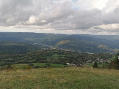 Parcours VTT 59 rouge - Tour de la Grande Montagne - Espace FFC Ain Forestière