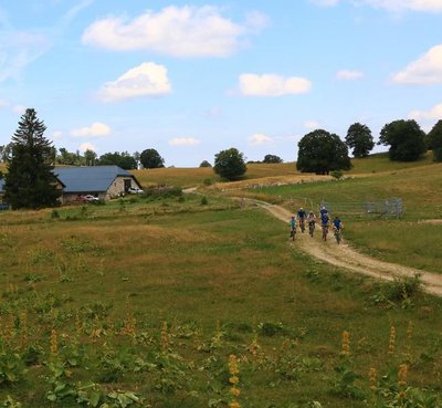 Circuit VTT 14 les Plans d'Hotonnes Plateau de Retord - Bugey Sud