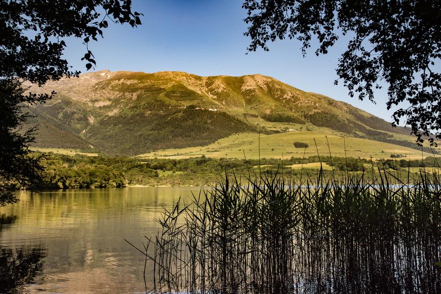 Vue du lac de Petichet
