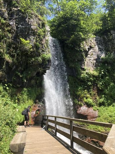 Cascade du saut de la truite - Brezons