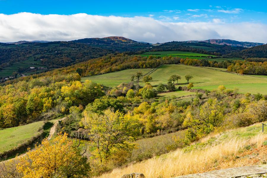 Villages et chateaux