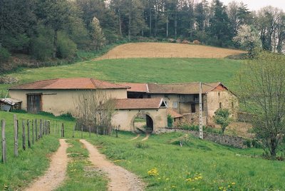 Ferme typique des Monts du Lyonnais