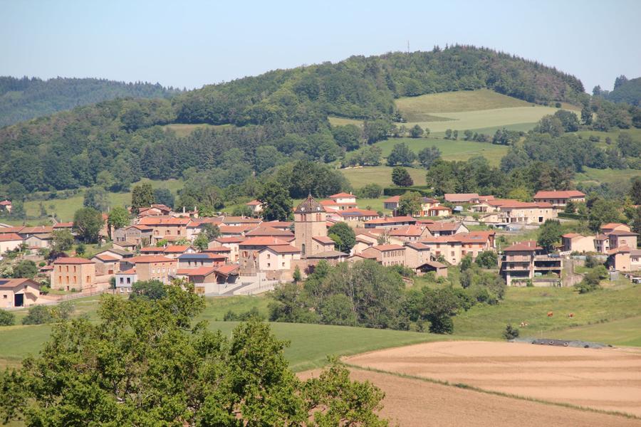 Vue sur le village