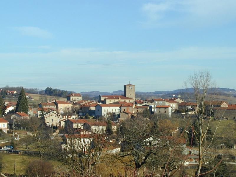 Vue sur le village