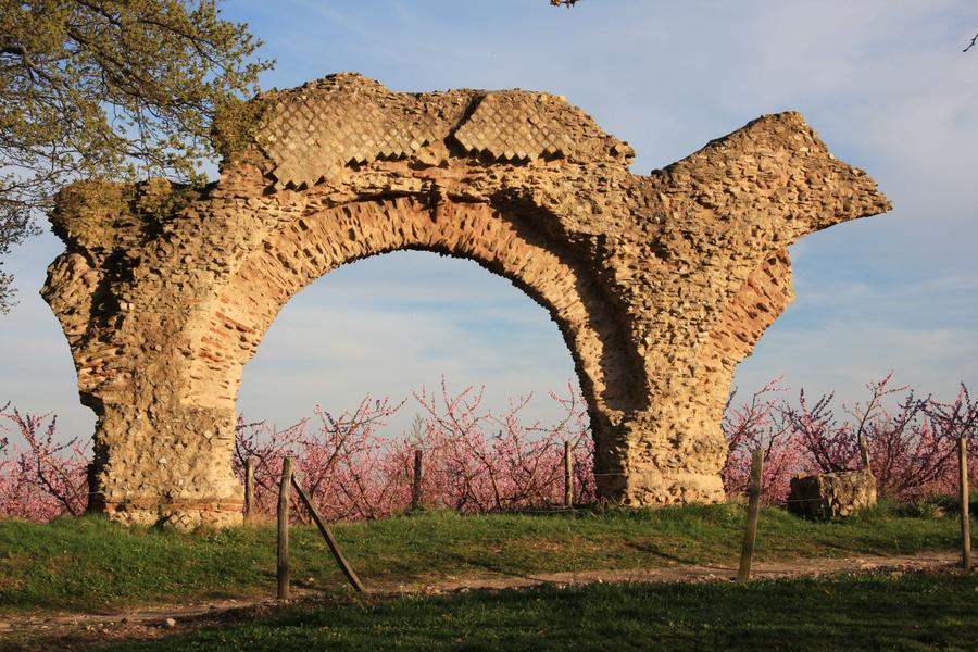 Aqueduc romain du Gier - Le Chameau