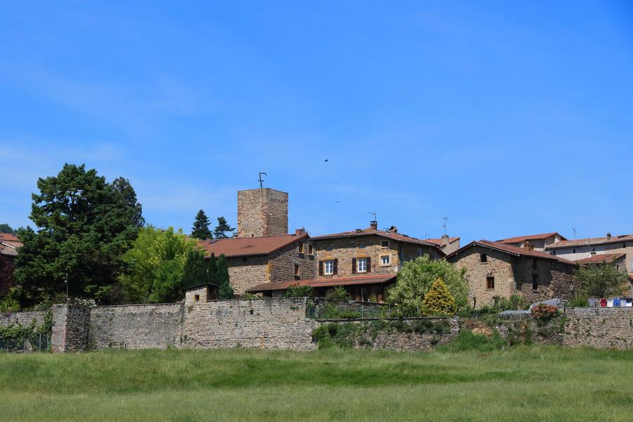 Vue sur le village