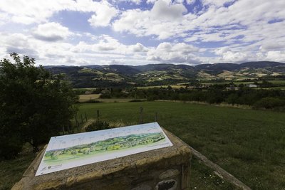 Vue depuis la Chapelle de Ripan