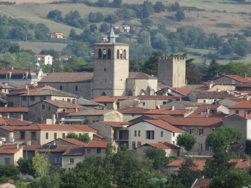Vue sur Mornant