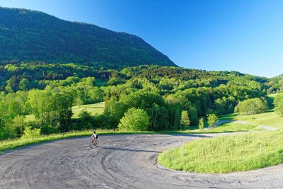 Vue au dessus d'Aillon le Jeune