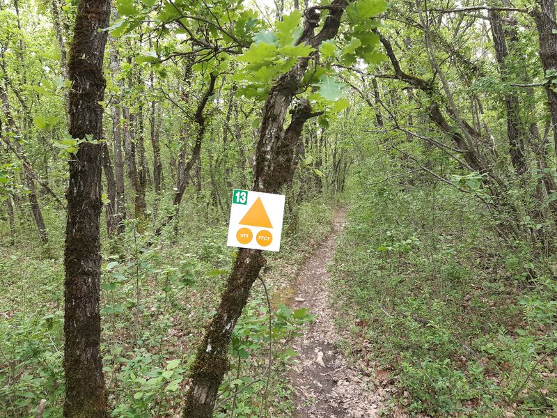 Sentier VTT Portes