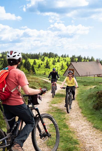 VTT au col des Supeyres