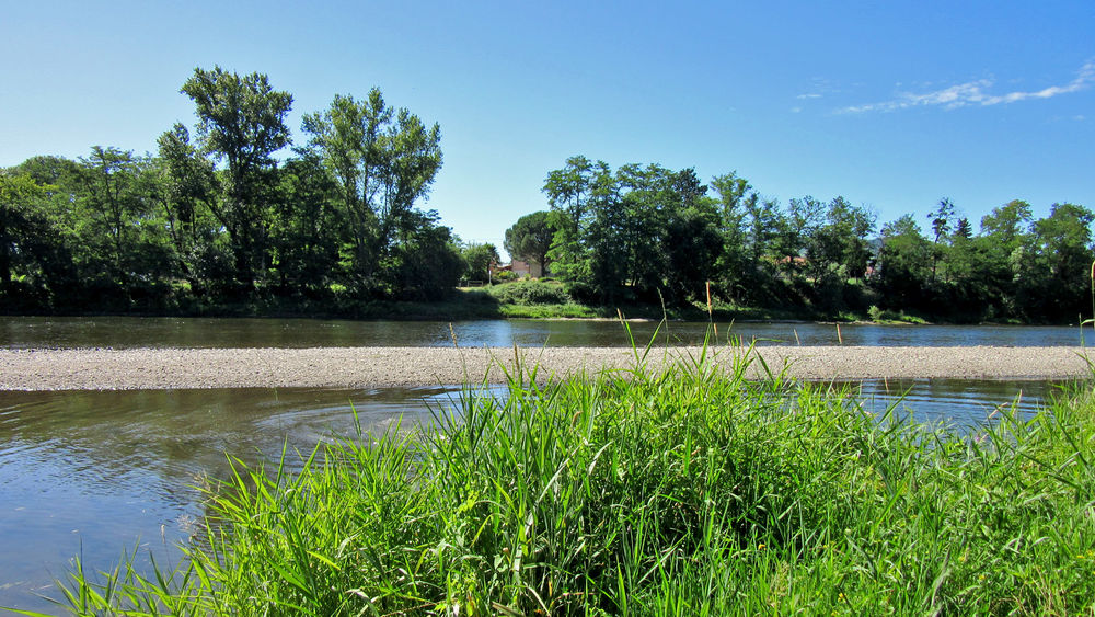 Les rives de l'Allier à Pont-du-Château