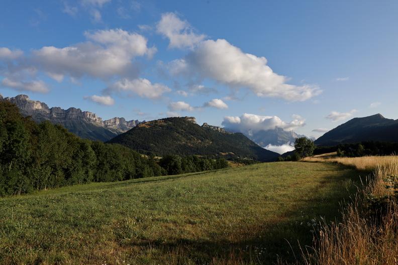 Vue sur le Grand Veymont