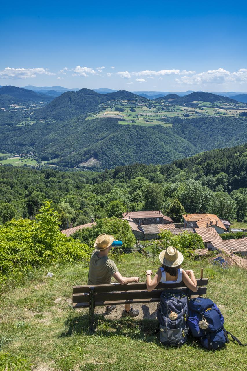 Vue sur la vallée de la Loire