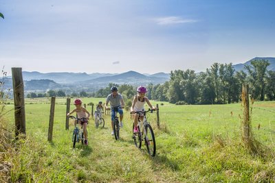 VTT sur le plateau granitique