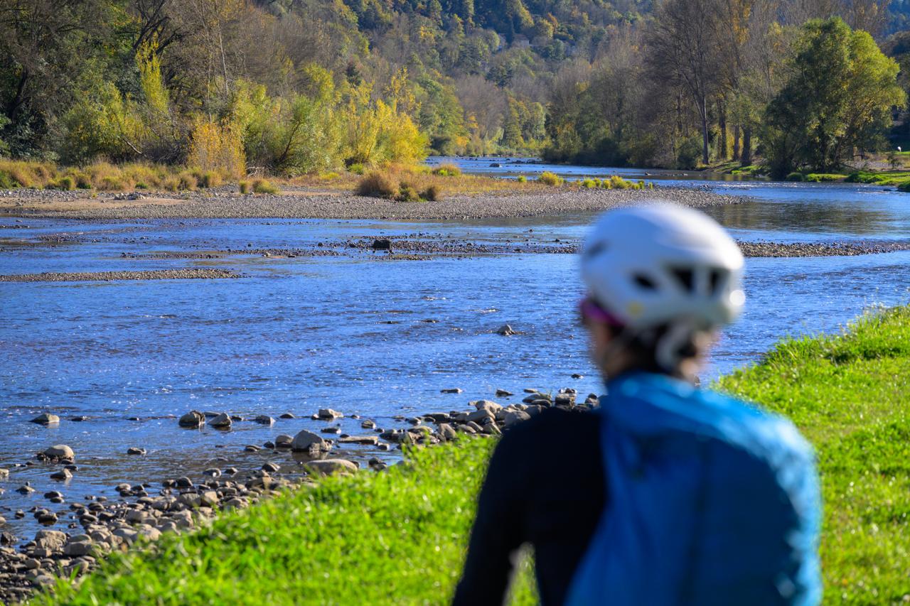 VTT en bord de Loire