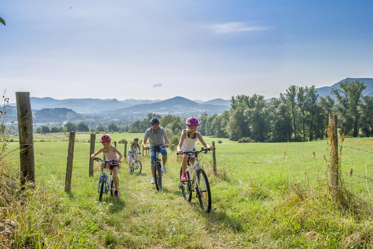 En famille sur les chemins