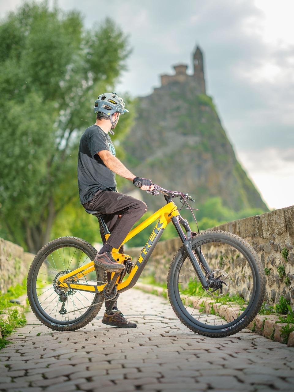 Le départ à Aiguilhe