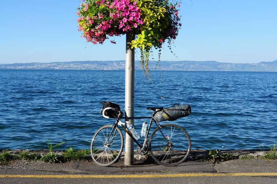 Bike-packing au long du Léman