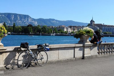 Genève au bord du lac Léman